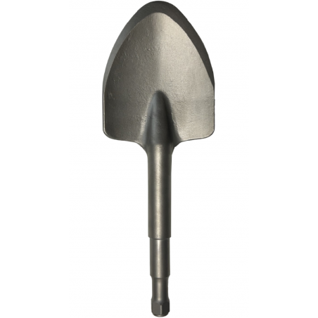 Pointed spade 110 x 140 Ø 18 mm