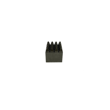 Boucharde acier 16 dents Ø14mm